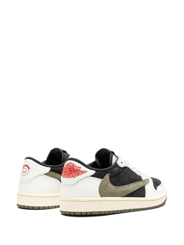 Travis Scott Air Jordan 1 Low OG 'Olive' sneakers