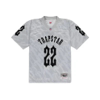 TRAPSTAR X NFL MITCHELL & NESS '22 FOOTBALL JERSEY GREY