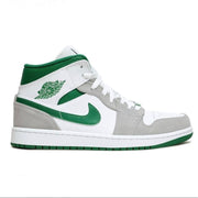 AIR JORDAN 1 MID SE - WHITE/PINE GREEN/ LT SMOKE GREY