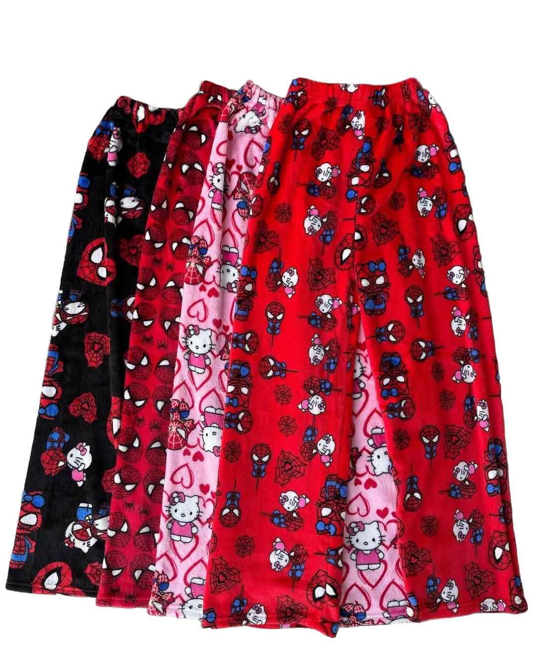 Super comfortable hello kitty X Batman pyjama pants