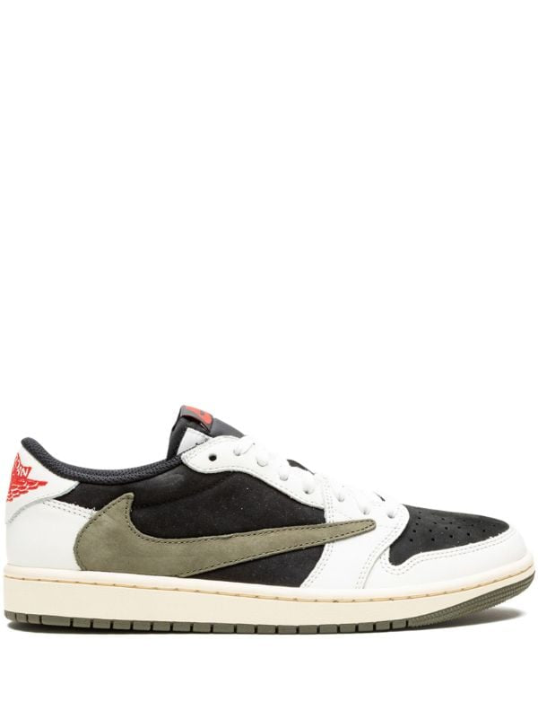 Travis Scott Air Jordan 1 Low OG 'Olive' sneakers