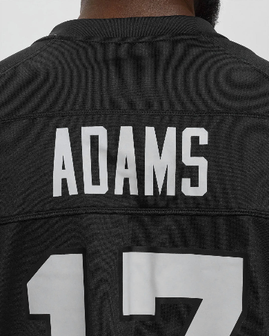 
                      
                        NFL LAS VEGAS RAIDERS HOME GAME JERSEY DAVANTE ADAMS #17
                      
                    