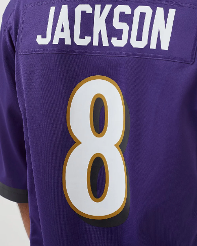 
                      
                        NFL BALTIMORE RAVENS LIMITED HOME JERSEY - LAMAR JACKSON
                      
                    