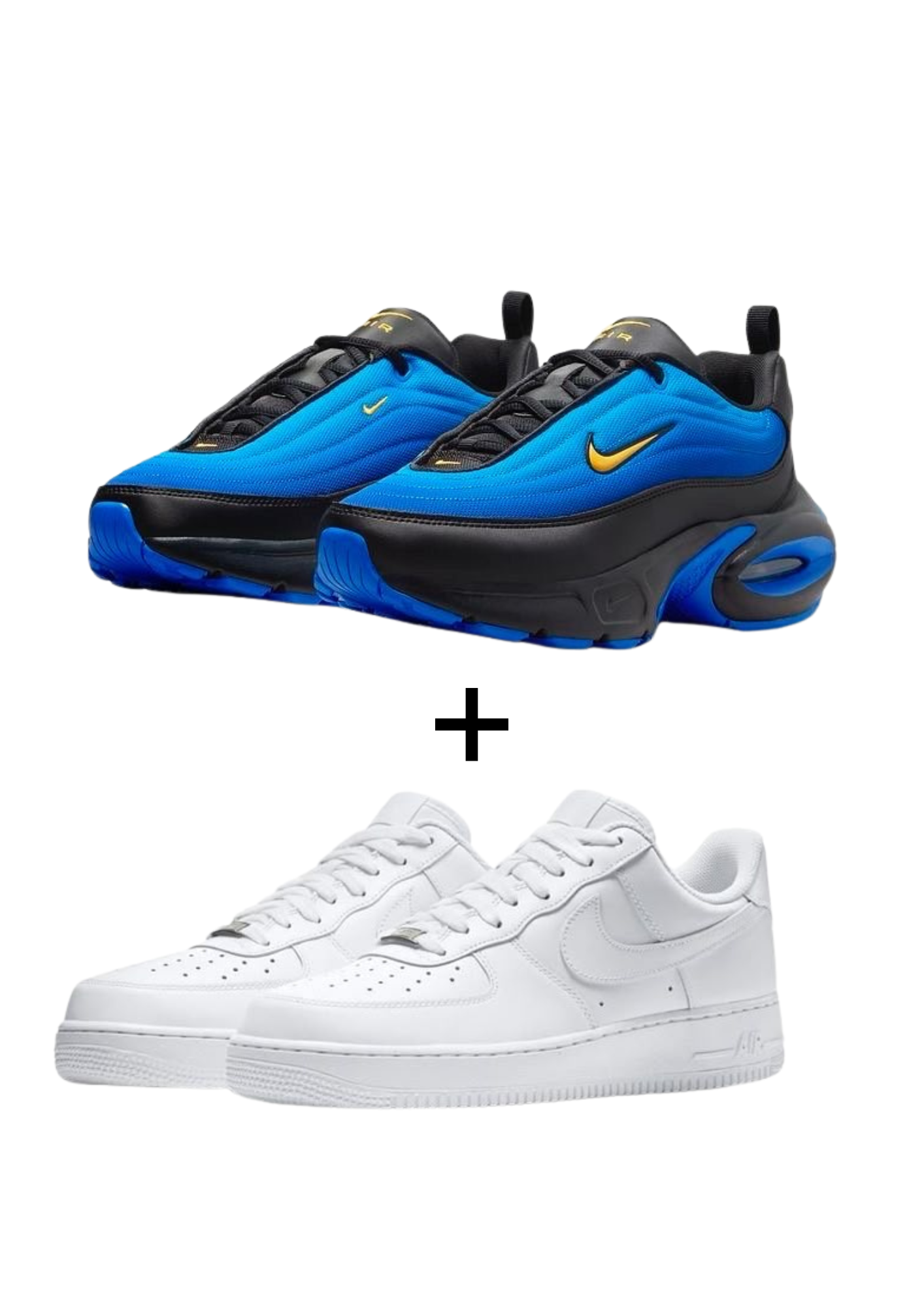 Nike AirMax Portal "Blue” x Airforce 1