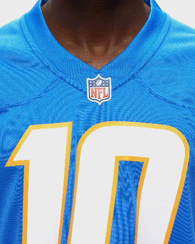 
                      
                        NFL LOS ANGLES CHARGERS HOME GAME JERSEY JUSTIN HERBERT #10
                      
                    