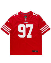 NFL SAN FRANCISCO 49ERS HOME GAME JERSEY NICK BOSA #97