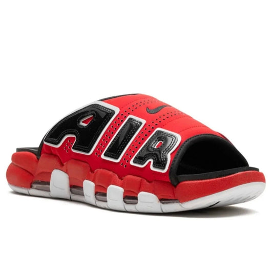 More Uptempo Slide OG 'Red/black' slides