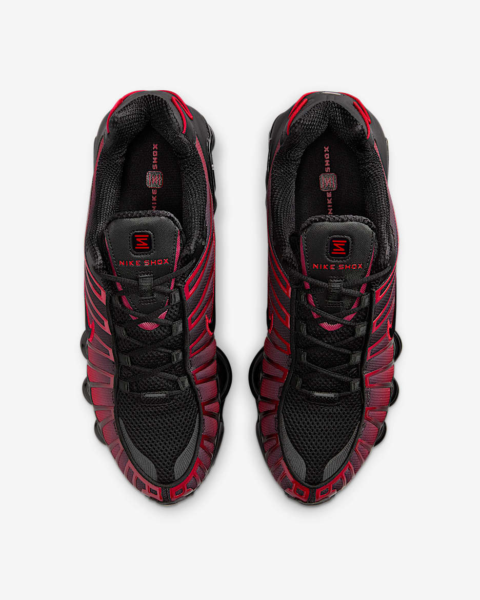 Nike shox Tl thermoreactive red & black colour change