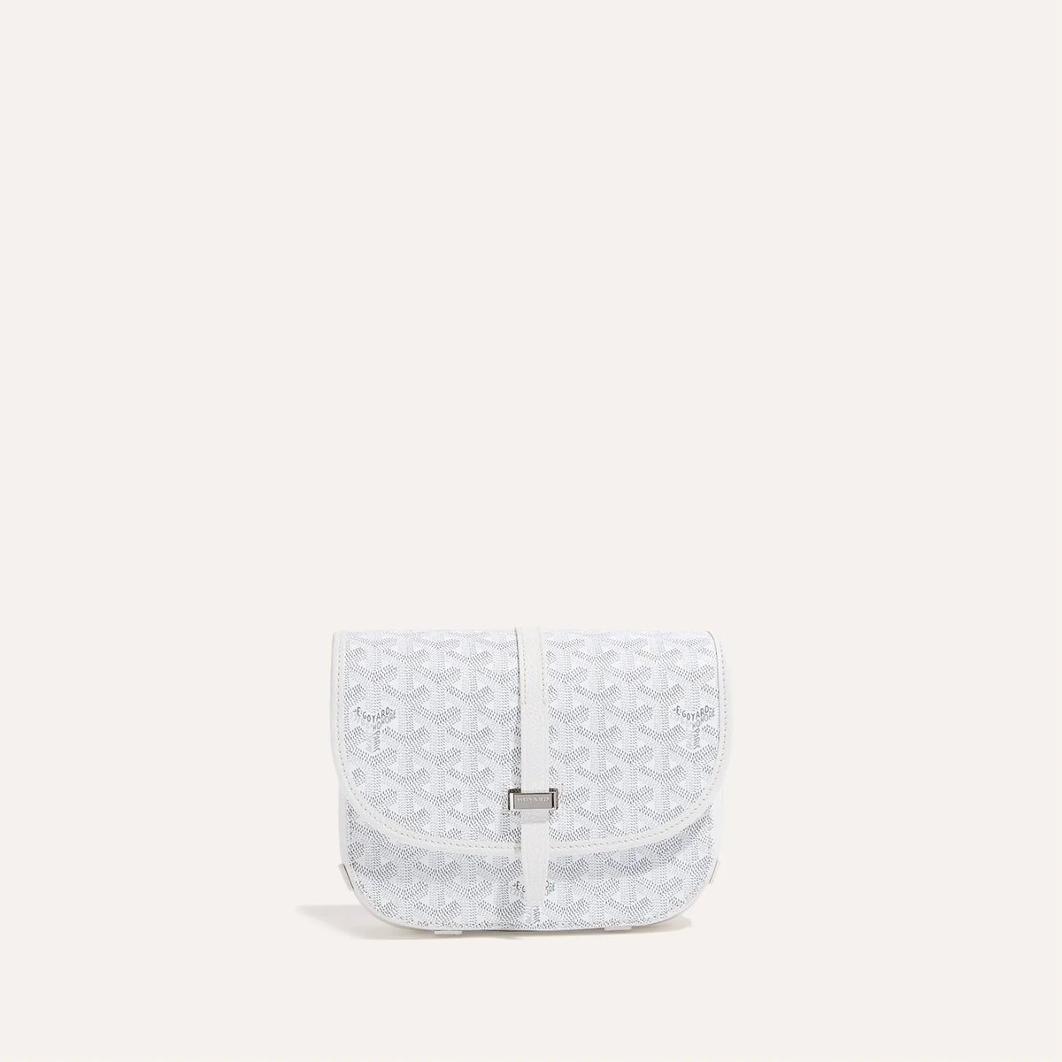 GOYARD BELVEDERE PM “WHITE”