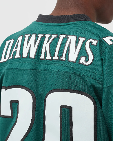 
                      
                        NFL LEGACY JERSEY PHILADELPHIA EAGLES 1996 BRIAN DAWKINS #20
                      
                    