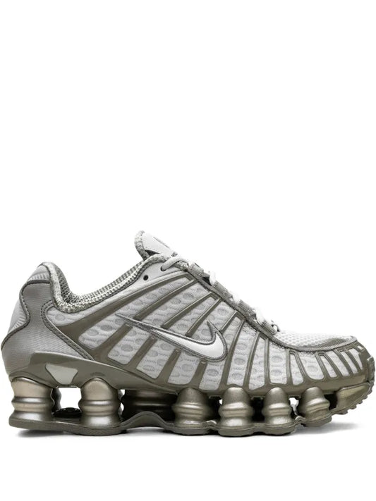 Shox TL 'Light Silver/White/Light Army' sneakers
