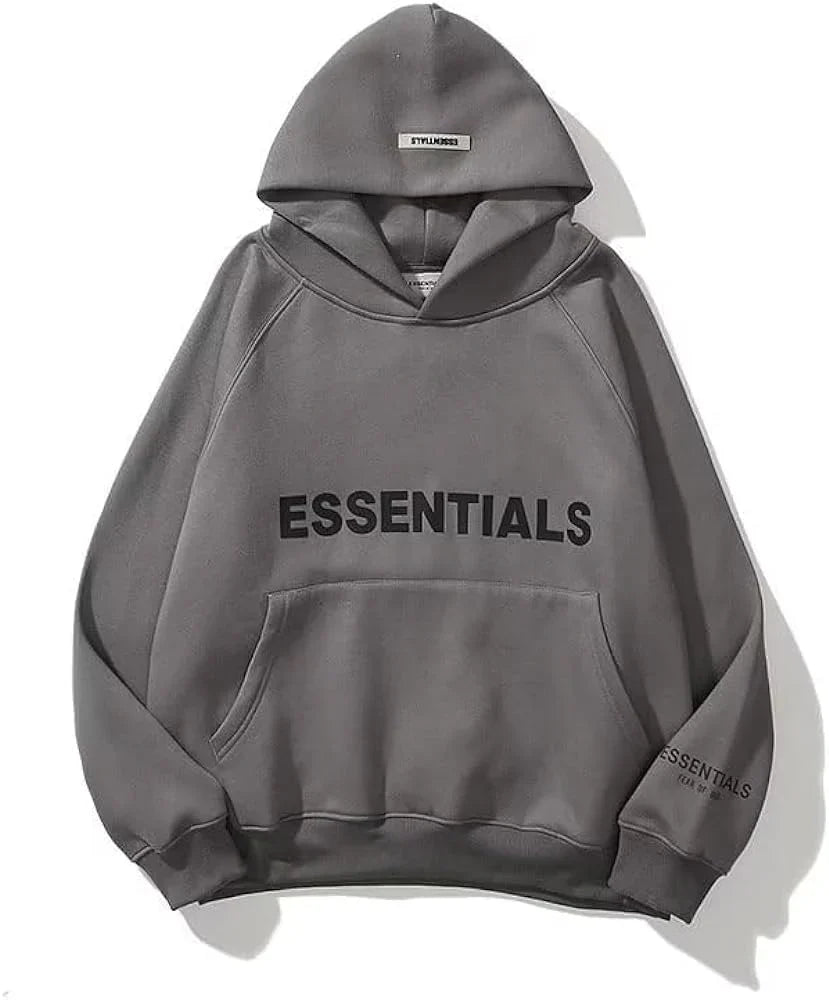 FEAR OF GOD ESSENTIALS HOODIE "GREY"