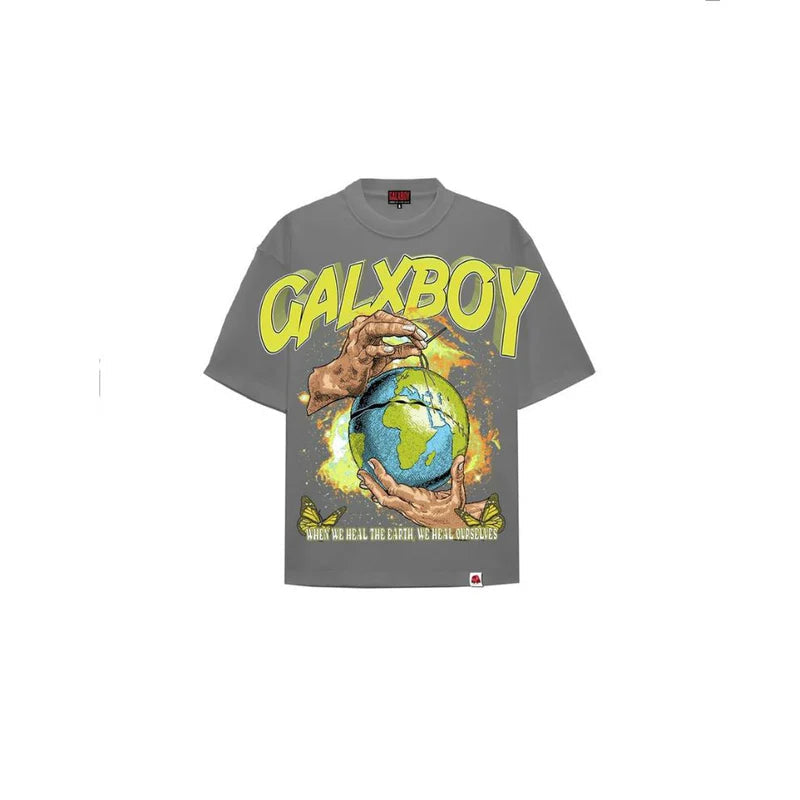 WORLD PEACE 2.0 T-SHIRT 'GREY'