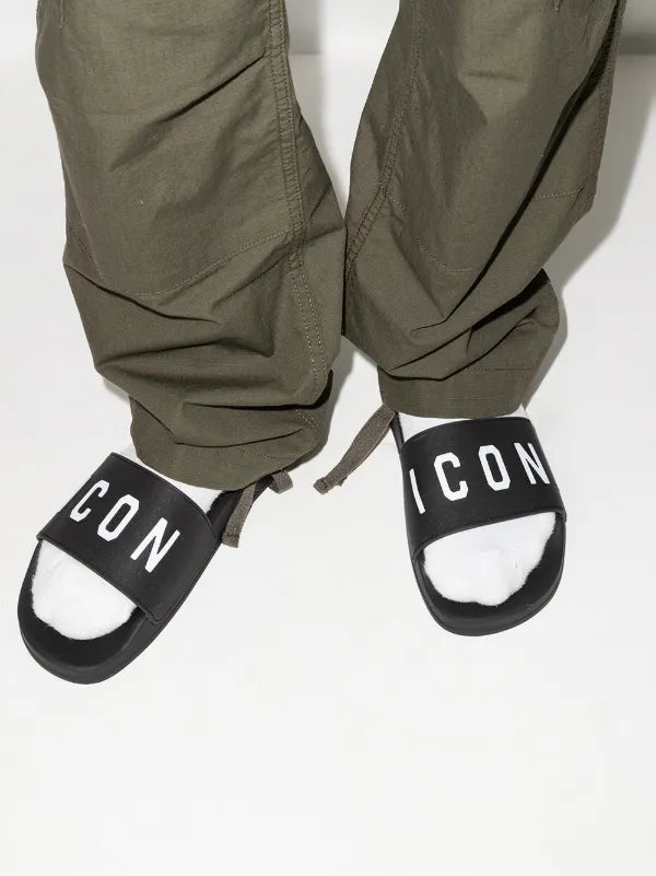 DSQUARED2 Icon flat slides