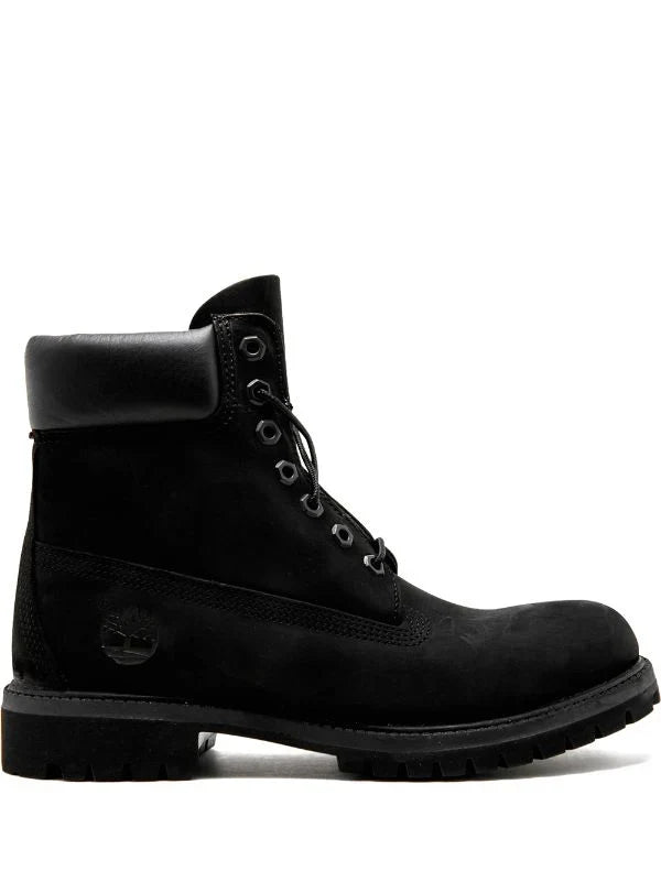 TIMBERLAND LACE-UP LEATHER BOOTS 