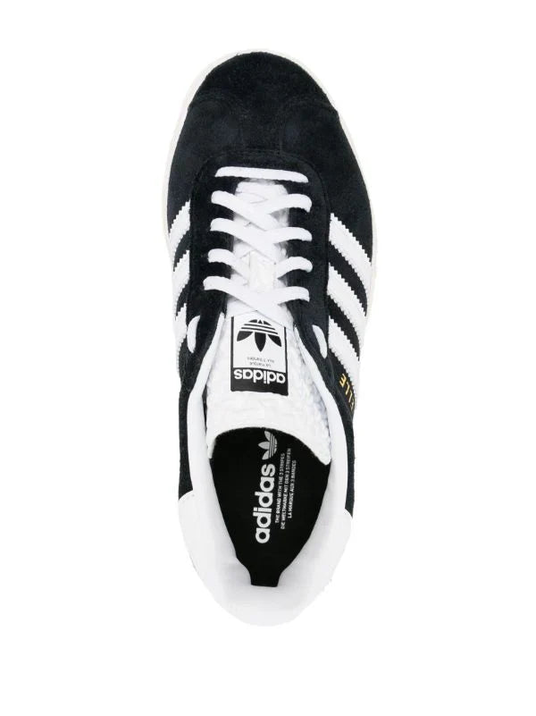 ADIDAS GAZELLE BLACK/WHITE BOLD PLATFORM