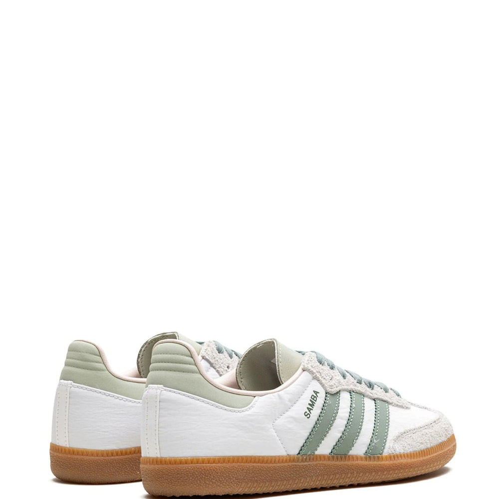 ADIDAS SAMBA "SILVER GREEN" SNEAKERS