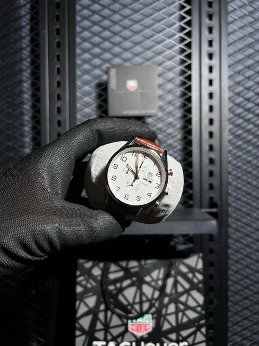 Omega Watch 'Brown leather Straps'