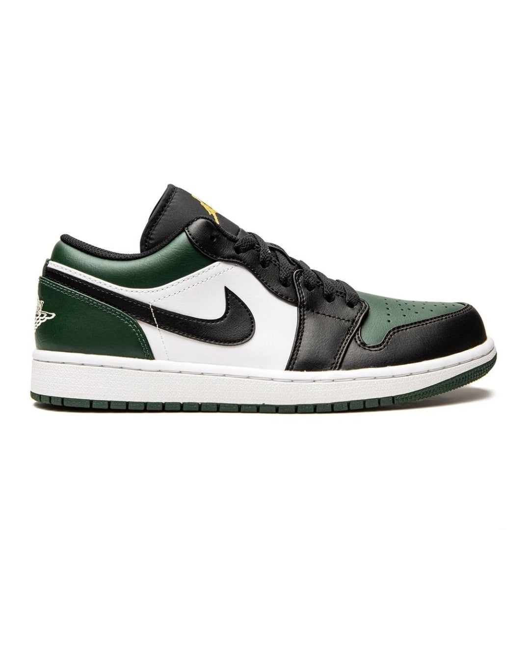 JORDAN  1 LOW "GREEN  TOE" SNEAKERS